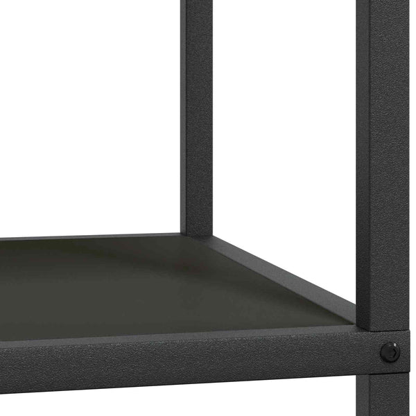 Keittiön hyllyyksikkö HATTEM Musta 60 x 50 x 92 cm Teräs
