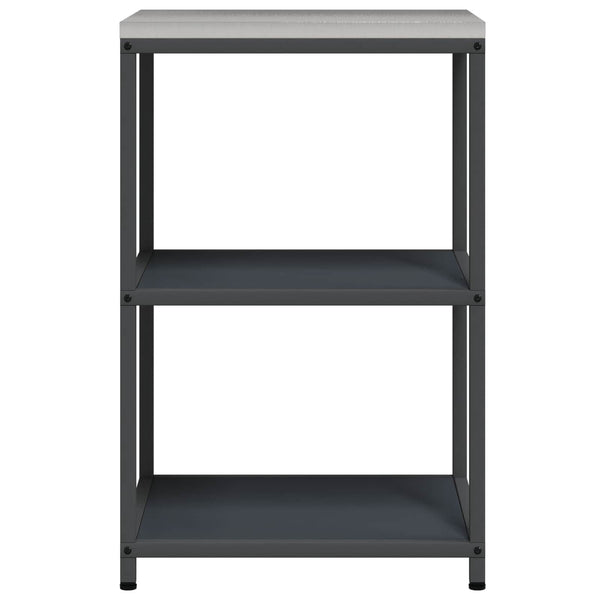 Keittiön hyllyyksikkö HATTEM Antrasiitti 60 x 50 x 92 cm Teräs