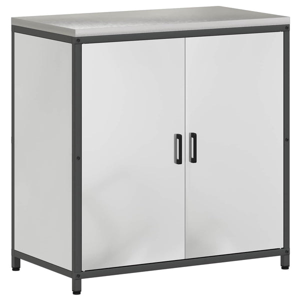 Keittiön säilytyskaappi HATTEM Hopea 90 x 50 x 92 cm Teräs