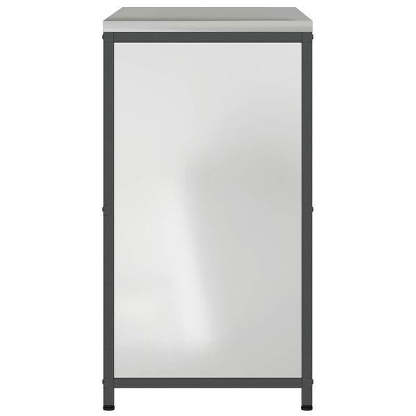 Keittiön säilytyskaappi HATTEM Hopea 90 x 50 x 92 cm Teräs