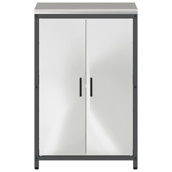 Keittiön säilytyskaappi HATTEM Hopea 60 x 50 x 92 cm Teräs