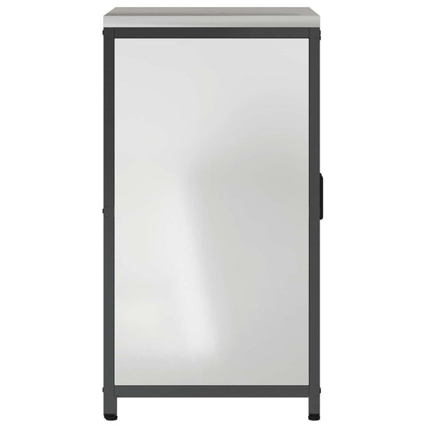 Keittiön säilytyskaappi HATTEM Hopea 60 x 50 x 92 cm Teräs