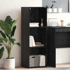 Kirjahylly 3 tasoa 40 x 30 x 114 cm Tekninen puu Musta tammi.
