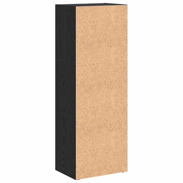 Kirjahylly 3 tasoa 40 x 30 x 114 cm Tekninen puu Musta tammi.