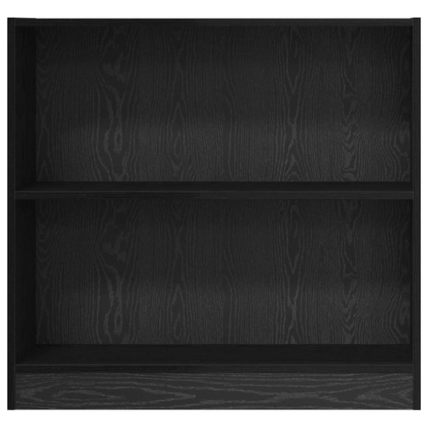 Kirjahylly 80 x 24 x 76 cm Tekninen puu Musta tammi.