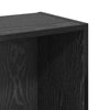 Kirjahylly 80 x 24 x 109 cm Tekninen puu Musta tammi.
