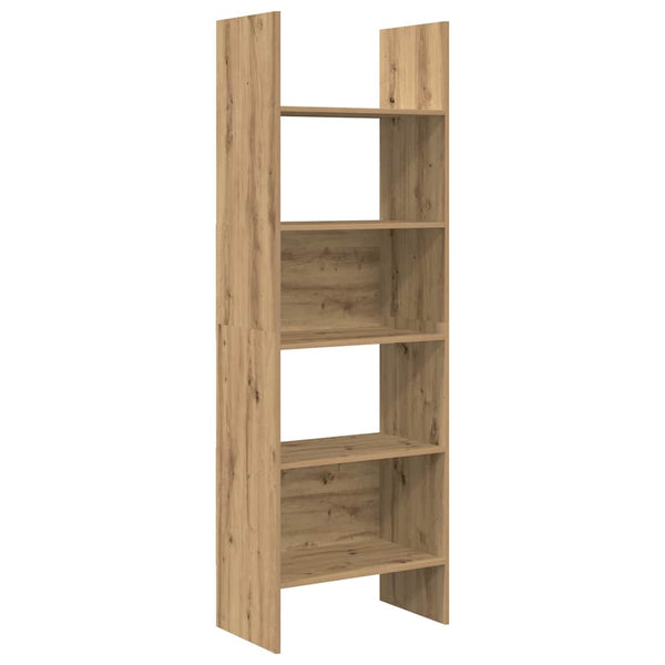 Kirjahylly 5 tasoa 60 x 35 x 180 cm Tekninen puu Artisan tammi