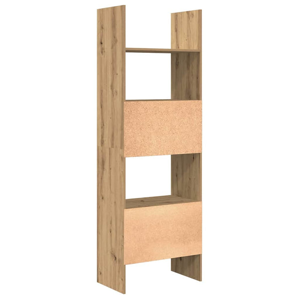 Kirjahylly 5 tasoa 60 x 35 x 180 cm Tekninen puu Artisan tammi