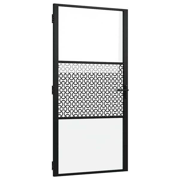 Lasiovi 102,5 x 3,5 x 201,5 cm Alumiini Musta