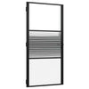 Lasiovi 102,5 x 3,5 x 201,5 cm Alumiini Musta
