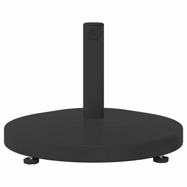 Päivänvarjonjalusta 24.6 kg Musta Pyöreä