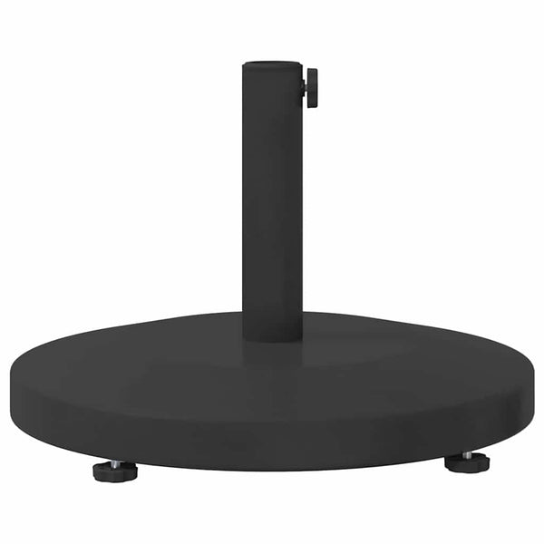 Päivänvarjonjalusta 24.6 kg Musta Pyöreä