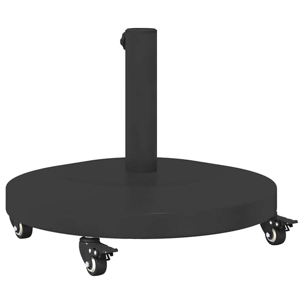 Päivänvarjonjalusta 24.45 kg Musta Pyöreä Säädettävä