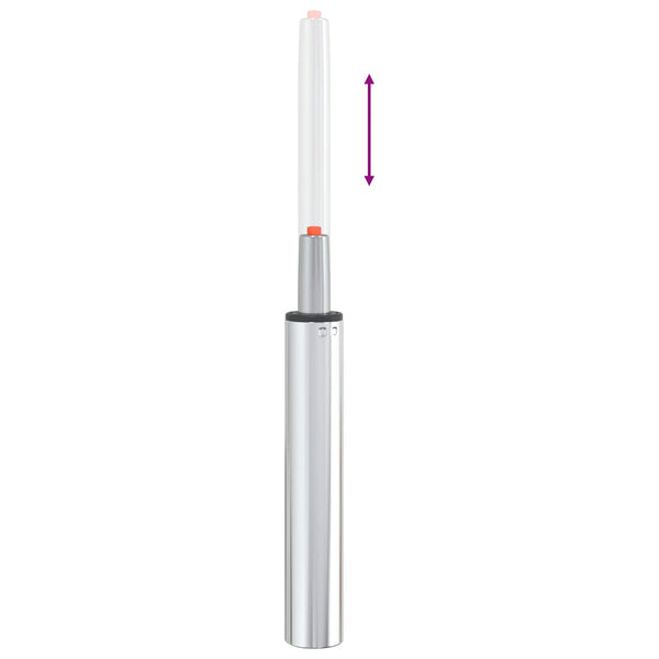 Toimistotuolin kaasusylinteri Kromi 355-540 mm Rauta