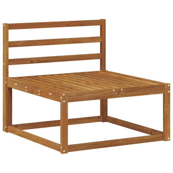 Ulkosohvakokoelma 6 kpl Luonnollinen Tiheä akasiapuu