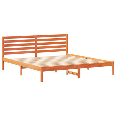Vahanruskea sängyn runko Mereni 6FT Super King Size (mänty)
