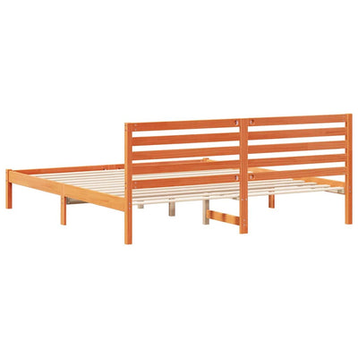 Sängyn runko Vahanruskea 6FT Super King Size Täysi mänty
