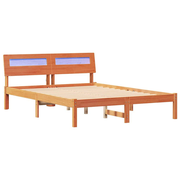 Massiivinen mänty ruskea vaha sängyn runko 4FT Small Double