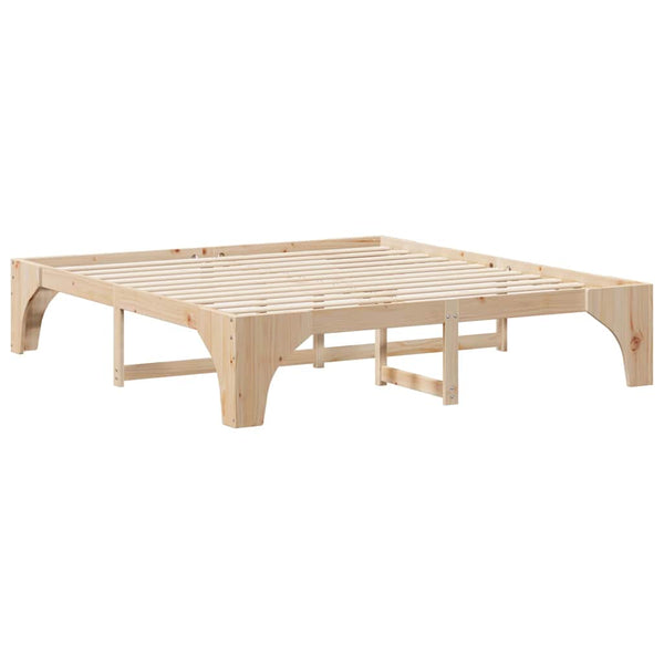 Sängyn runko Massiivinen mänty 6FT Super King Size Ruskea