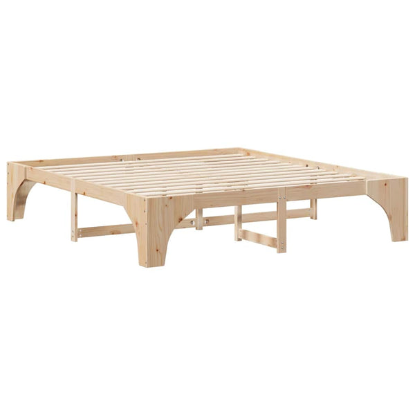 Sängyn runko Massiivinen mänty 6FT Super King Size Ruskea