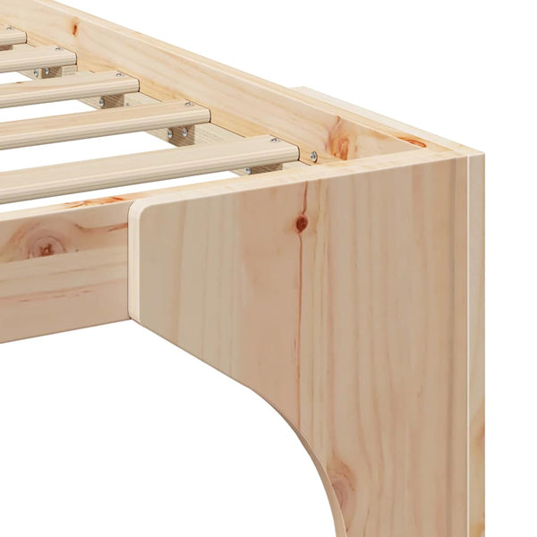 Massiivinen mänty sängyn runko Ruskea 4FT Small Double