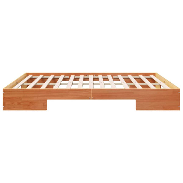 Super King Size Lattiapunkka 6FT Täysi mänty Ruskea