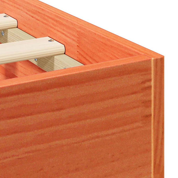 4FT Pieni Tupla Ruskea Lattiapunkka Täysi mänty