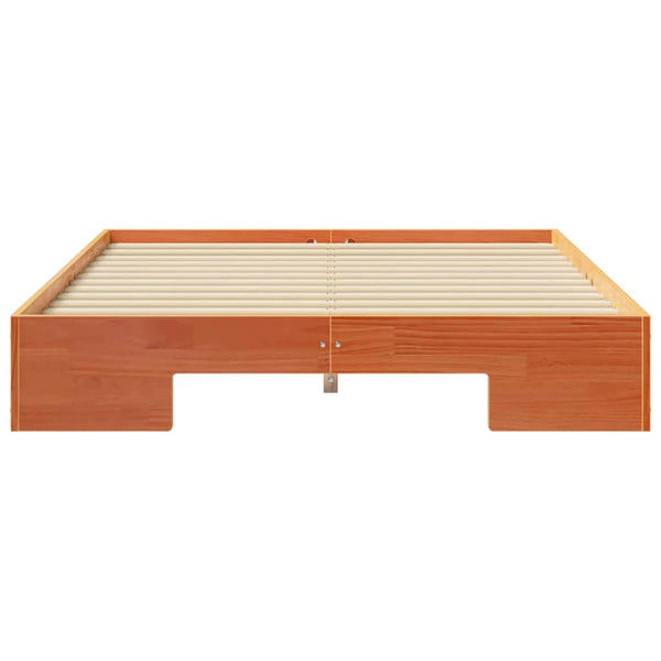 4FT Pieni Tupla Ruskea Lattiapunkka Täysi mänty