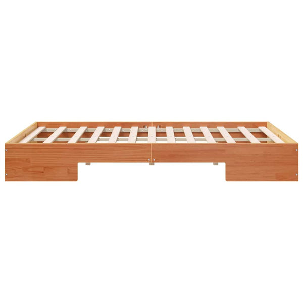 4FT Pieni Tupla Ruskea Lattiapunkka Täysi mänty