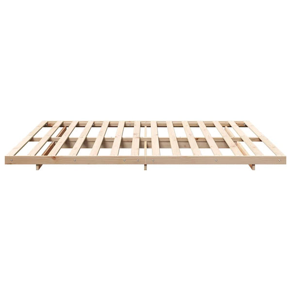 Lattiapunkka Ruskea 200 x 200 cm Täysi mänty