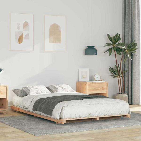 Lattiapunkka Ruskea 4FT6 Double Täysi mänty