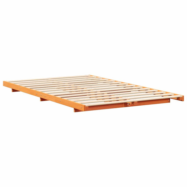 Lattiapunkka Vahanruskea 4FT6 Double Täysi mänty