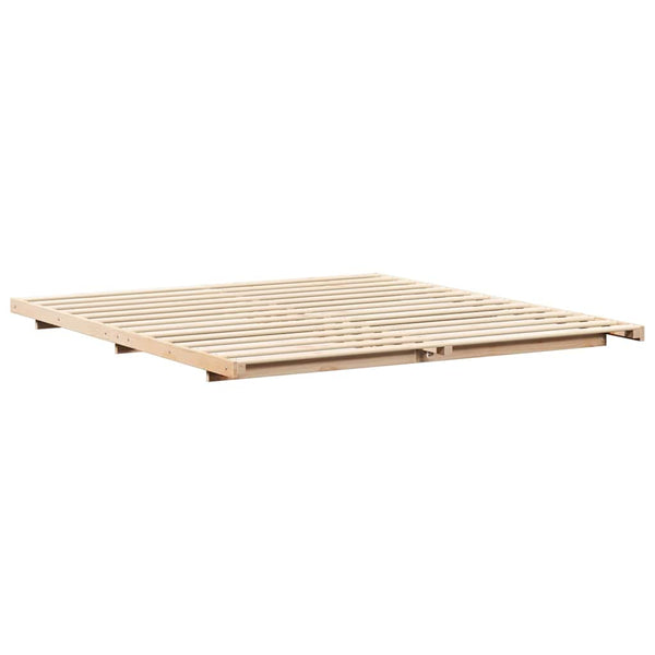 Lattiapunkka Ruskea 200 x 210 cm Täysi mänty