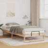 Massiivinen mänty sängyn runko 90 x 220 cm ruskeana