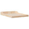 Ruskea sängyn runko 4FT Small Double Massiivinen mänty