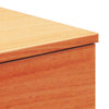 Yöpöytä 2 pcs Vaha ruskea 37 x 35 x 18,5 cm Täysi mänty