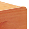 Ruskea yöpöytä 2 kpl 39 x 34 x 33 cm Täysi mänty