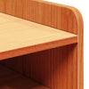 Yöpöytä 2 pcs Vaha ruskea 38 x 36 x 29,5 cm Täysi mänty