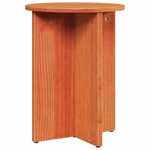 Sohvapöytä 2 kpl Vaha ruskea 41.5 x 41.5 x 46 cm