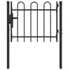 Aitausportti BOXTEL 103 x 124,5 cm Jauhemaalattu Teräs Harmaa