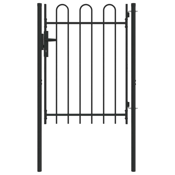 Aitausportti BOXTEL 103 x 175 cm Jauhemaalattu Teräs Harmaa