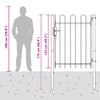 Aitausportti BOXTEL 103 x 175 cm Jauhemaalattu Teräs Harmaa
