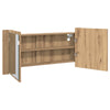 LED Peilikaappi Artisan tammi 100 x 12 x 45 cm Tekninen puu