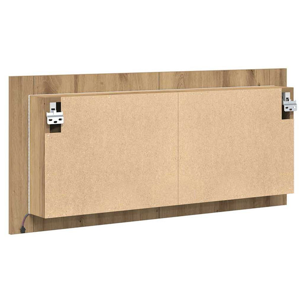 LED Peilikaappi Artisan tammi 100 x 12 x 45 cm Tekninen puu