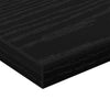 Hyllylevy 3 tasoa 4 kpl 40 x 10 x 1,5 cm Tekninen puu Musta