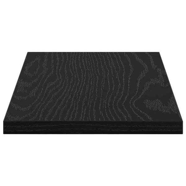 Hyllylevy 3 tasoa 4 kpl 40 x 20 x 1,5 cm Tekninen puu Musta