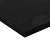 Hyllylevy 3 tasoa 4 kpl 40 x 30 x 1,5 cm Tekninen puu Musta