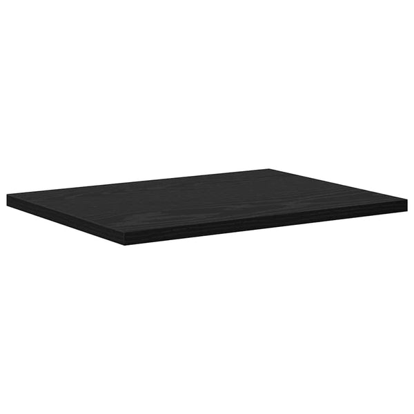 Hyllylevy 3 tasoa 4 kpl 40 x 30 x 1,5 cm Tekninen puu Musta