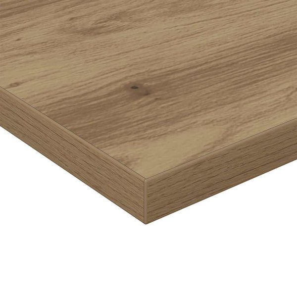 Hyllylevy 3 tasoa 4 kpl 40 x 40 x 1,5 cm Tekninen puu Ruskea