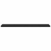 Hyllylevy 3 tasoa 4 kpl 60 x 10 x 1,5 cm Tekninen puu Musta